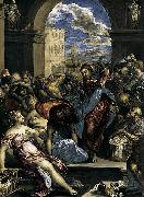 El Greco The Purification of the Temple Sweden oil painting artist